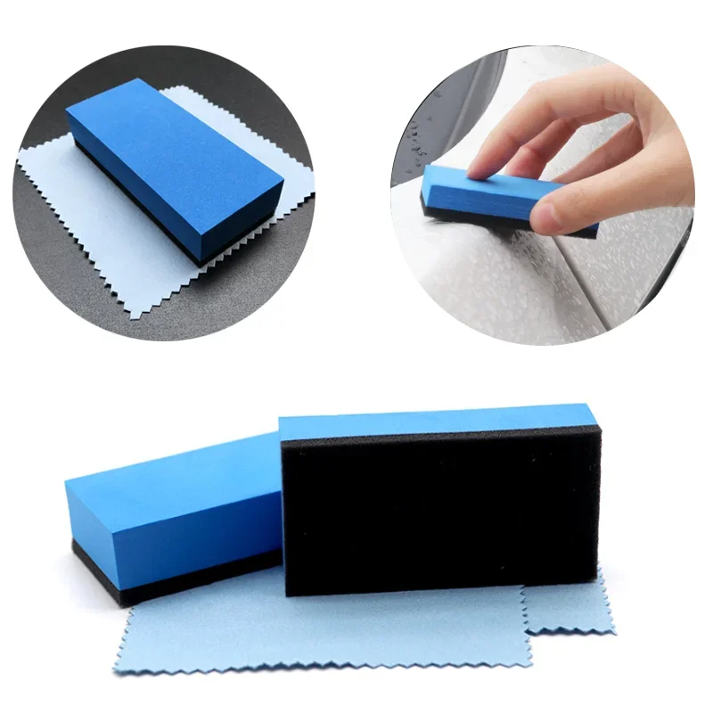Wax Applicator Pad - Car Ceramic Coating Sponges Cloth Applicator