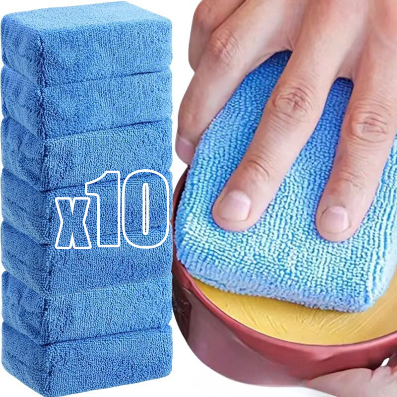 Wax Applicator Pad - 1/10pcs Microfibre Car Wax Applicator Pads