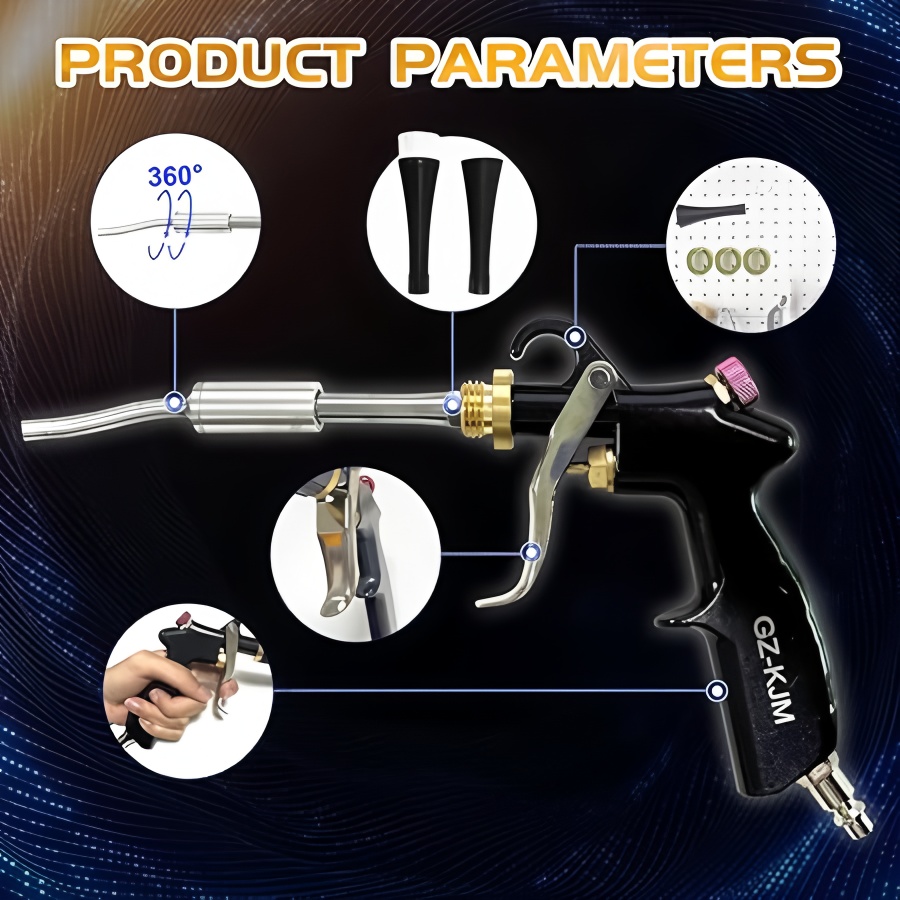 Air Blow Gun Car Interior Clea – Dirt Brush Interior recenzja i cena