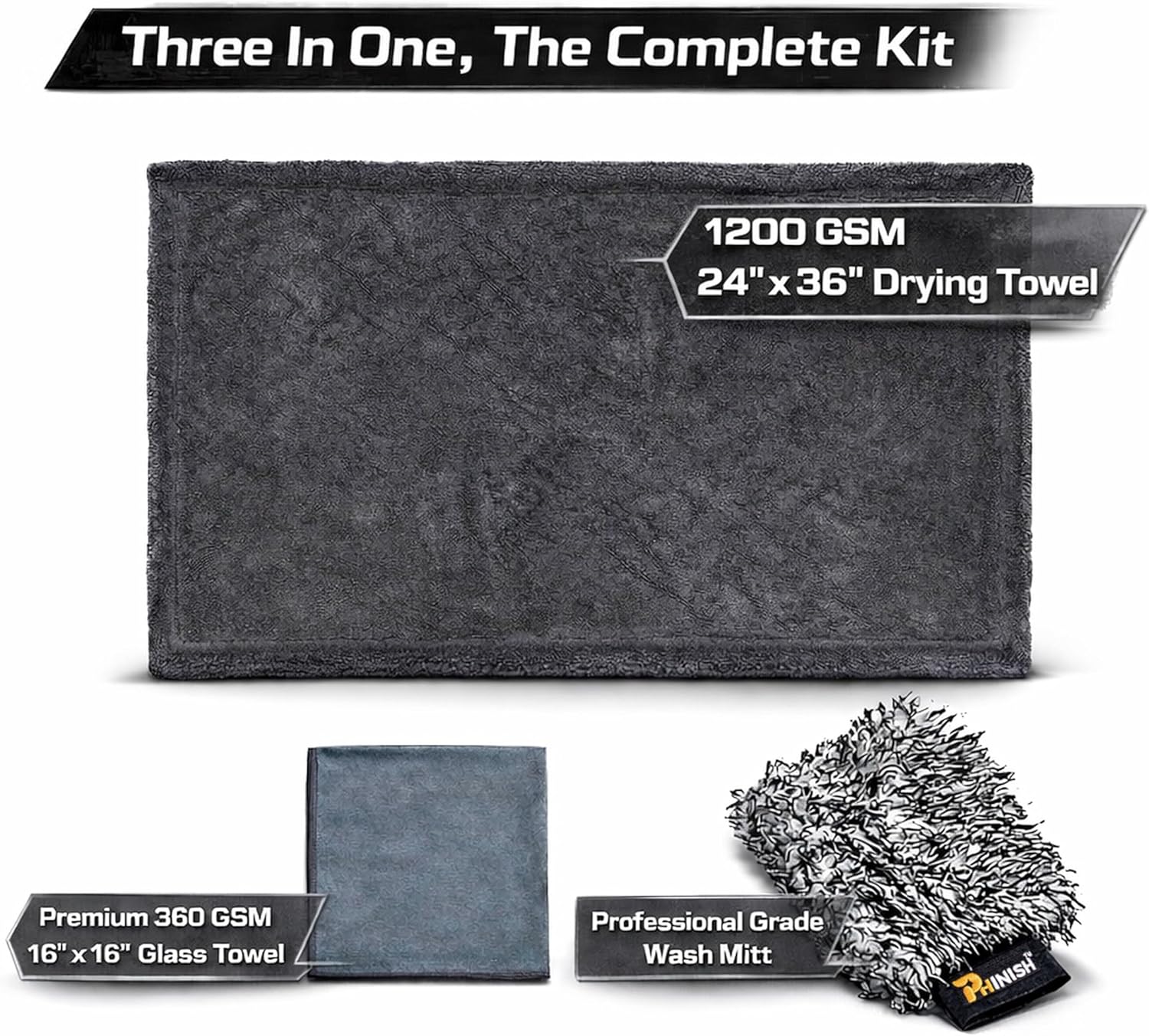24x36 Car Drying Towel 1200 GS – Microfiber Towel Detailing recenzja i cena
