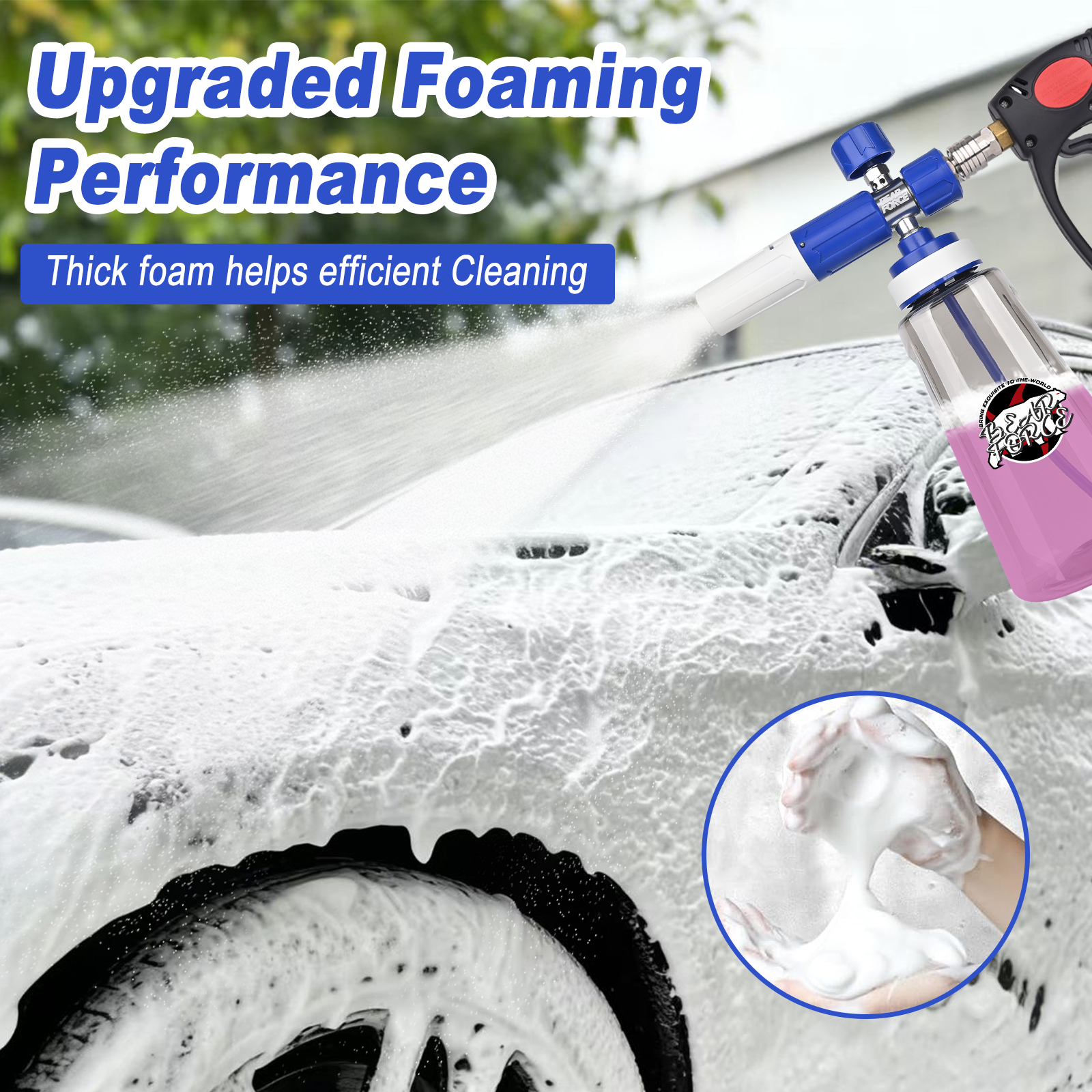 Pressure Washer Upgraded Foam  – Foam Cannon Car Wash recenzja i cena