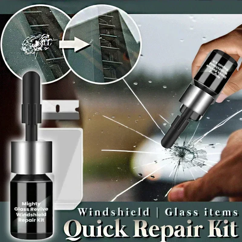 Car Windshield Cracked Repair  – Glass Cleaner Streak recenzja i cena