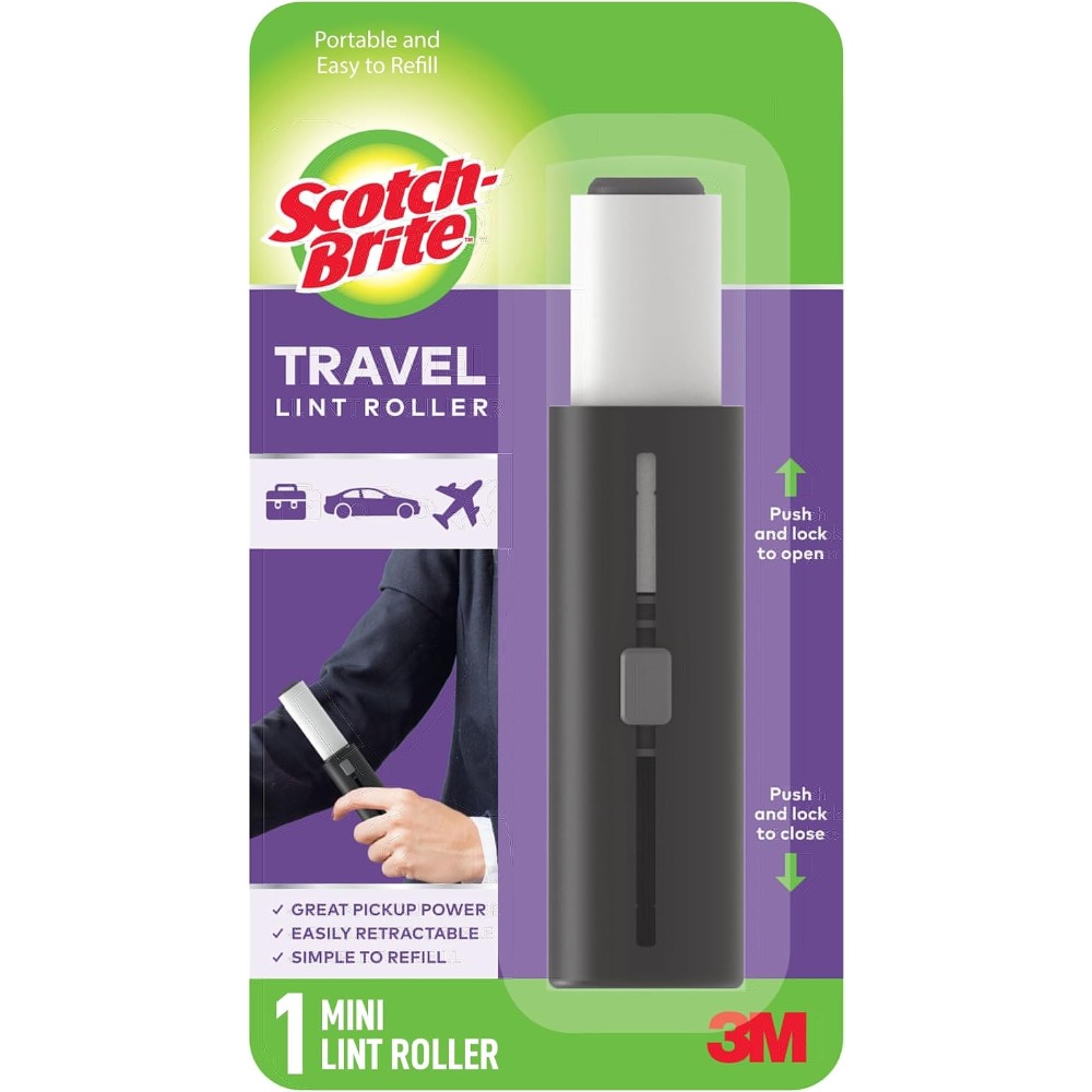 Mini Travel Lint Roller with A – Seat Cleaner Fabric recenzja i cena