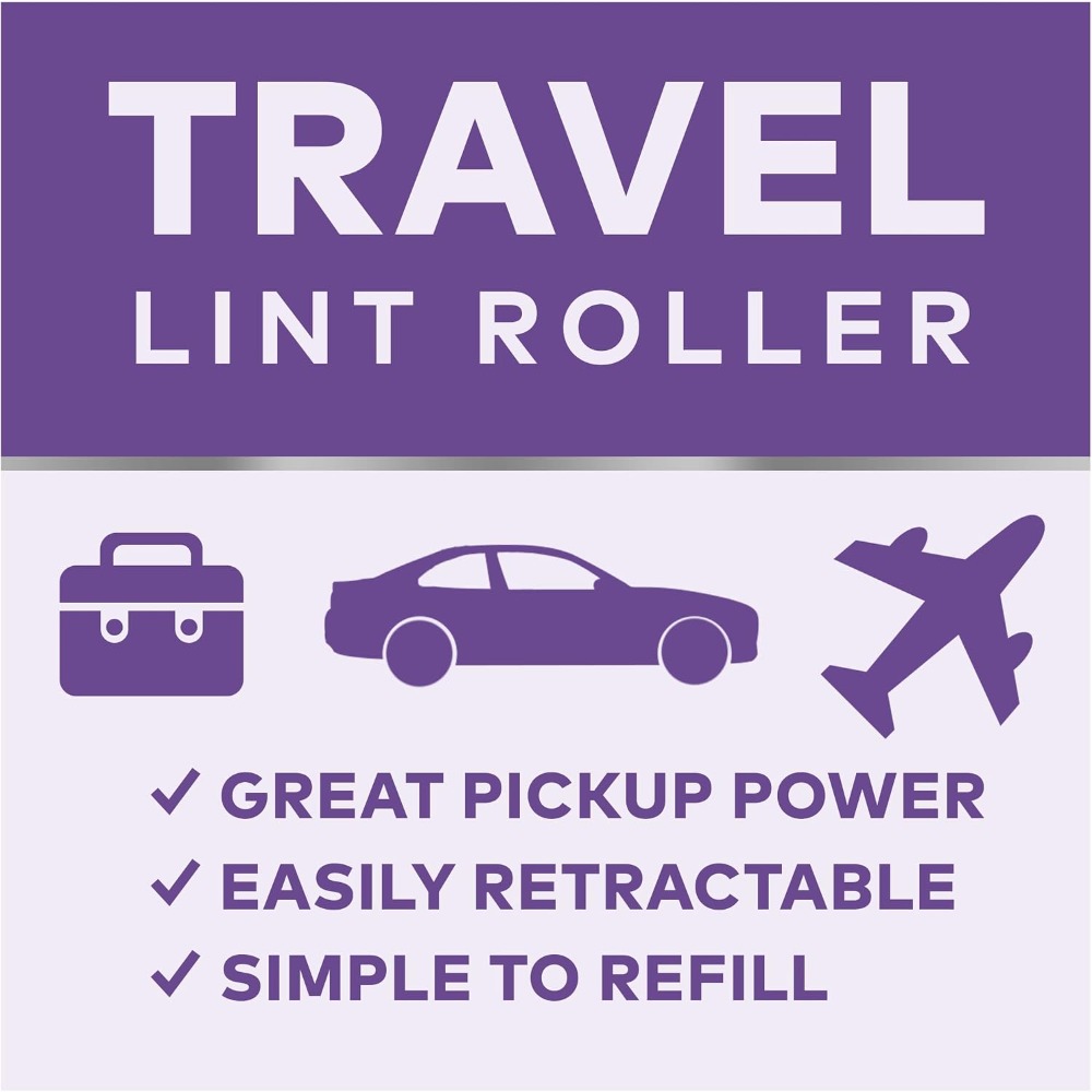Mini Travel Lint Roller with A – Seat Cleaner Fabric recenzja i cena