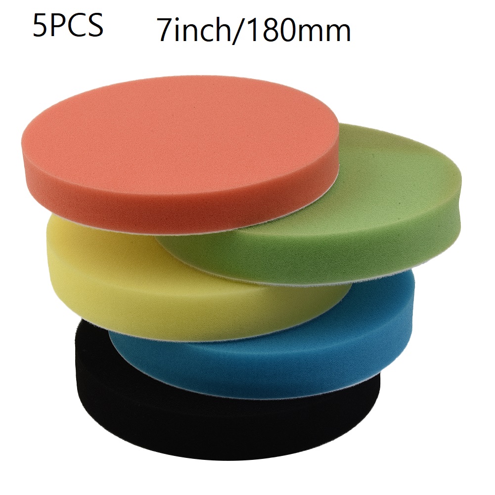 5 Pcs Sponge Polishing Pad 7In – Polish Pad Set Buffer recenzja i cena
