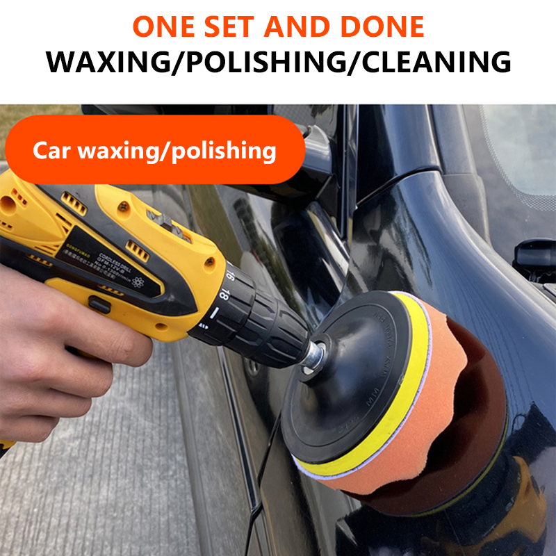 6pcs/set Car Polishing Sponge  – Polish Pad Set Buffer recenzja i cena