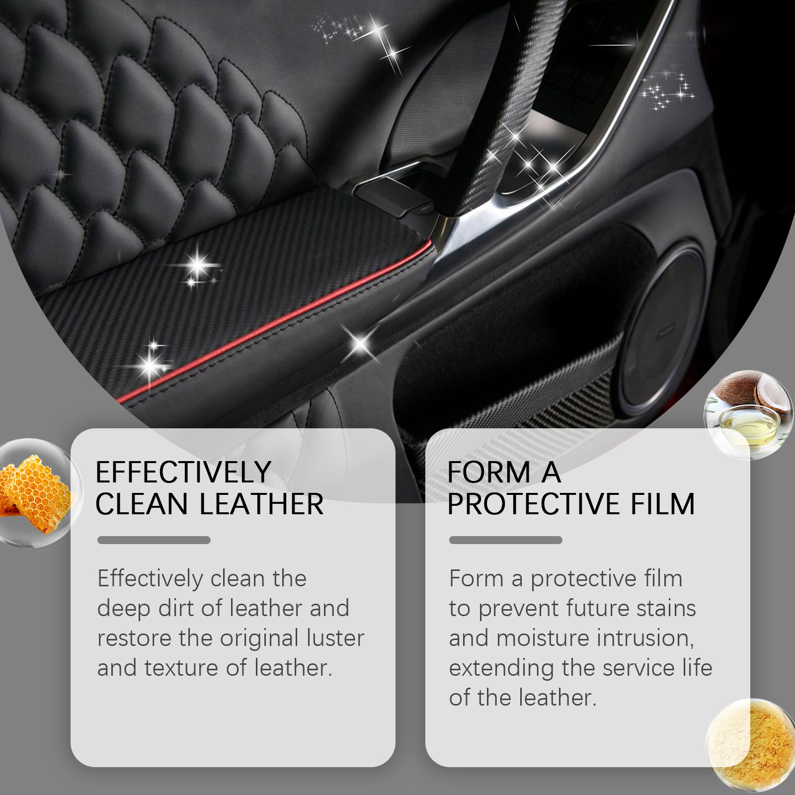 Car Leather Care Balm Interior – Leather Cleaner Interior recenzja i cena