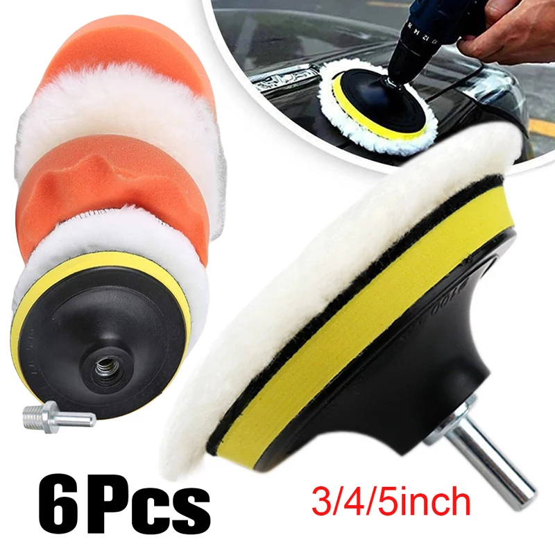 3/4/5 Inch Car Polisher Pads K – Polish Pad Set Buffer recenzja i cena