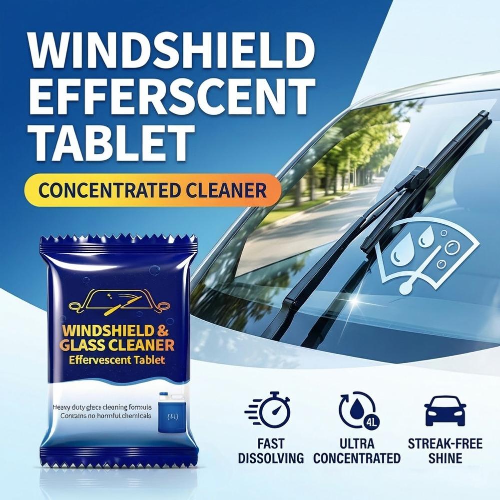 Car Windshield Washer Efferves – Glass Cleaner Streak recenzja i cena