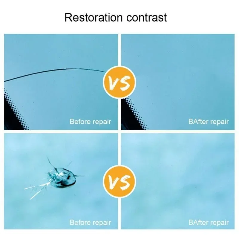 Car Glass Scratch Repair Fluid – Glass Cleaner Streak recenzja i cena