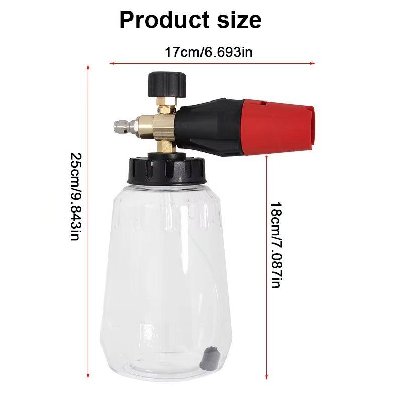 High Pressure PA Foam Cannon   – Pressure Washer Foam Gun recenzja i cena