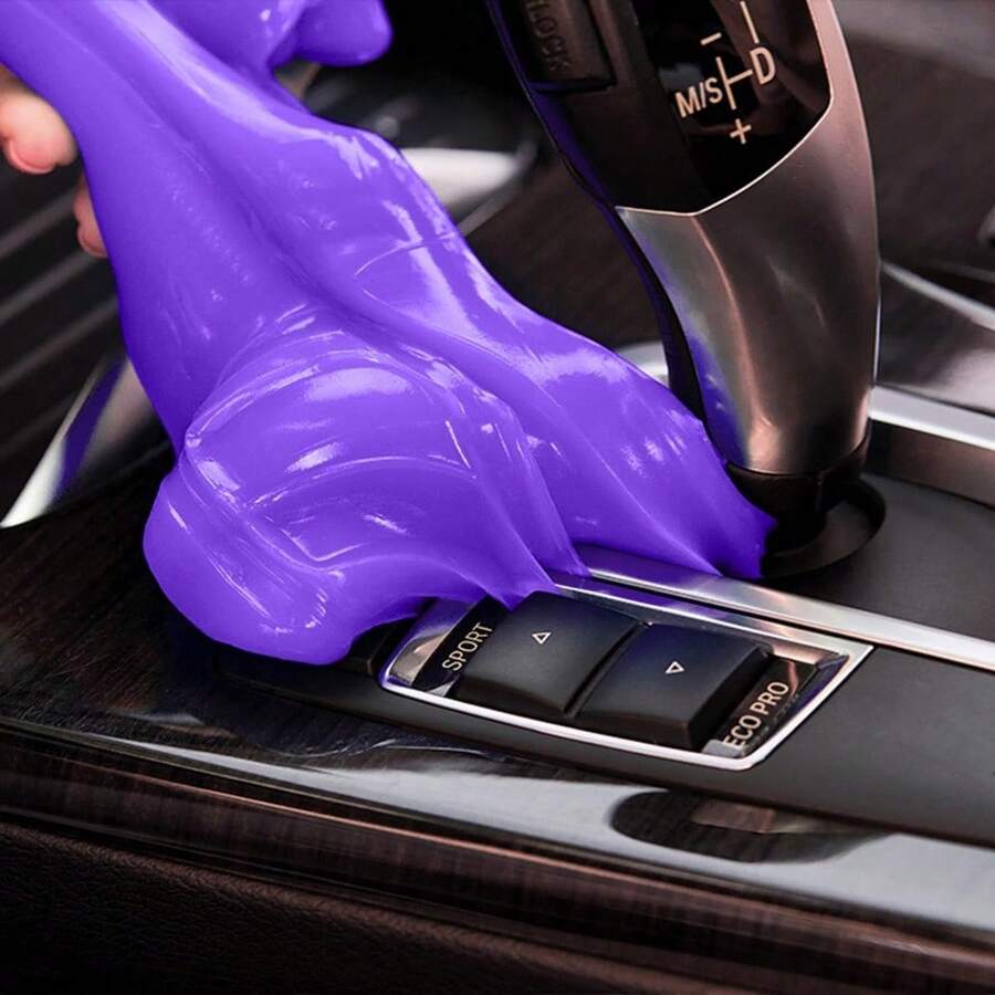 Purple Car Cleaning Gel Putty, – Dirt Brush Interior recenzja i cena