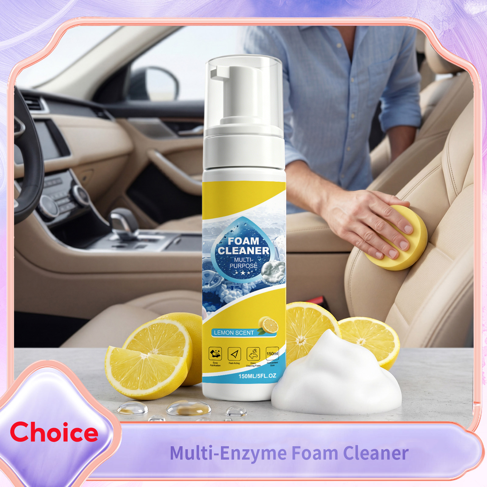 Foam Cleaner Multi-purpose Aut – Leather Cleaner Interior recenzja i cena