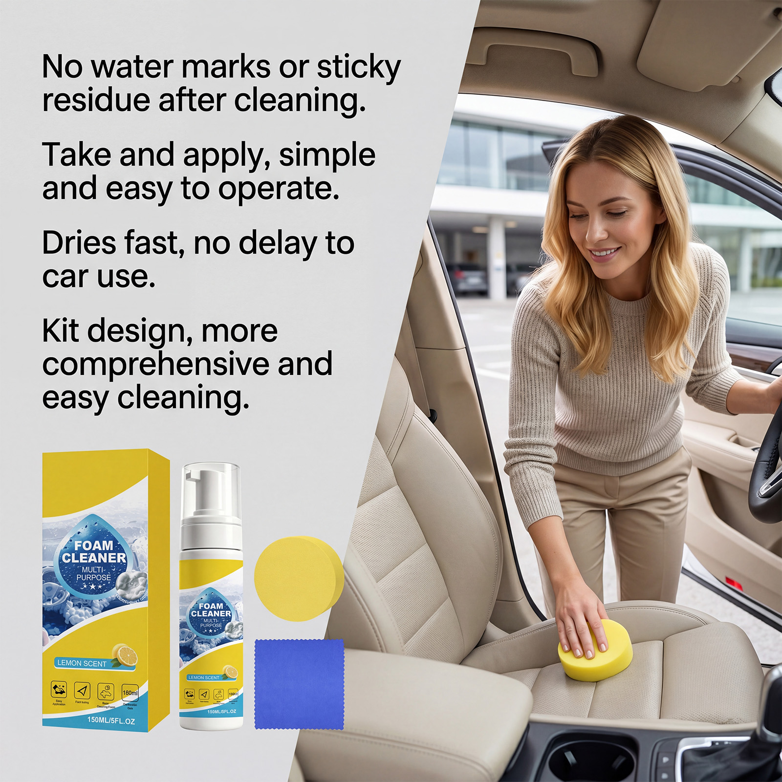 Foam Cleaner Multi-purpose Aut – Leather Cleaner Interior recenzja i cena