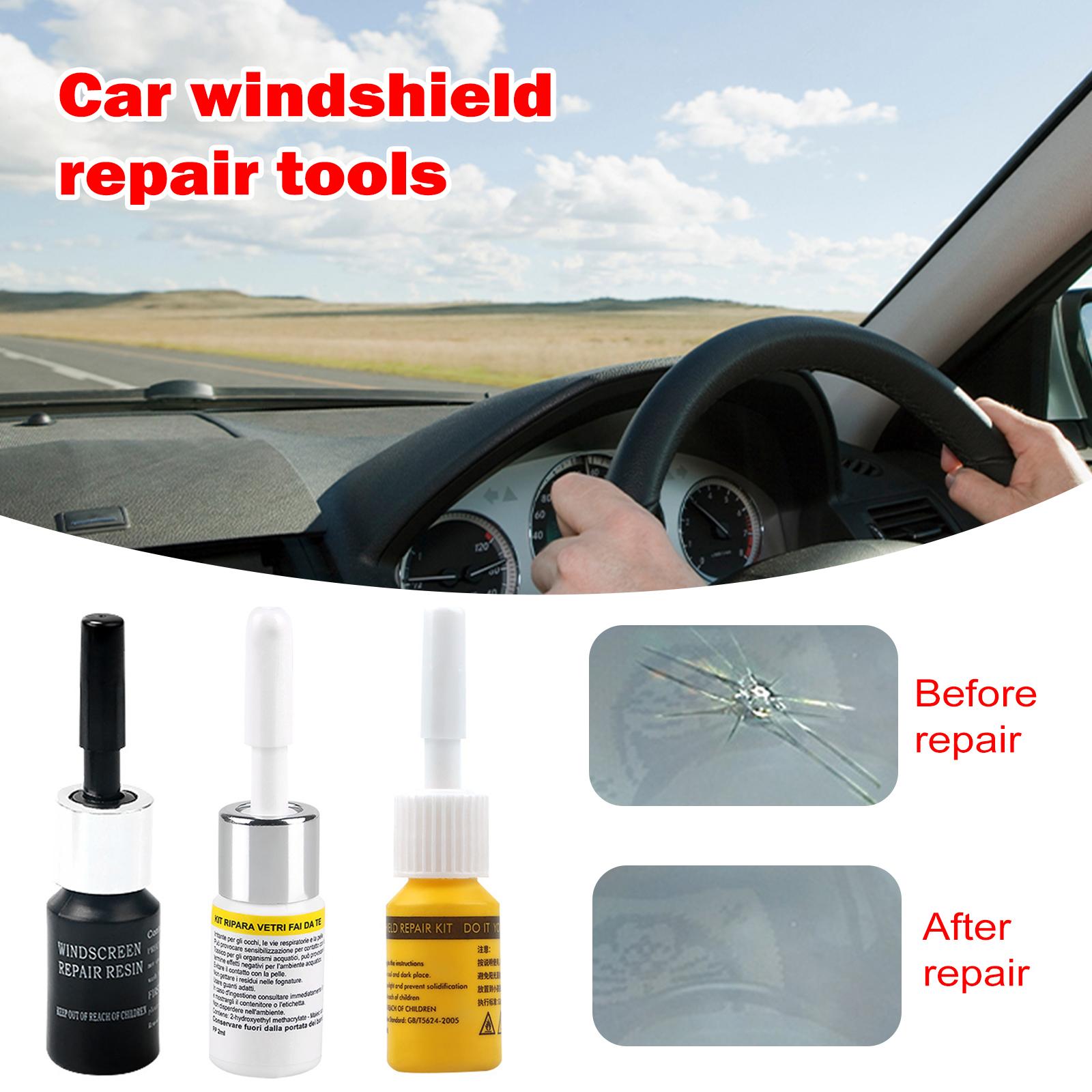 Car Cracked Glass Repair Kit W – Glass Cleaner Streak recenzja i cena