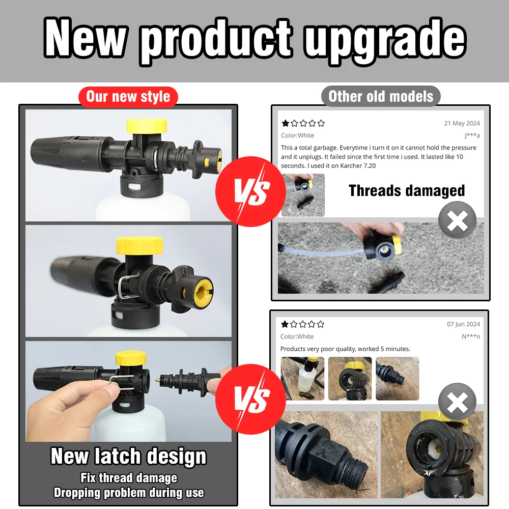Foam Cannon for Karcher K2 K3  – Pressure Washer Foam Gun recenzja i cena