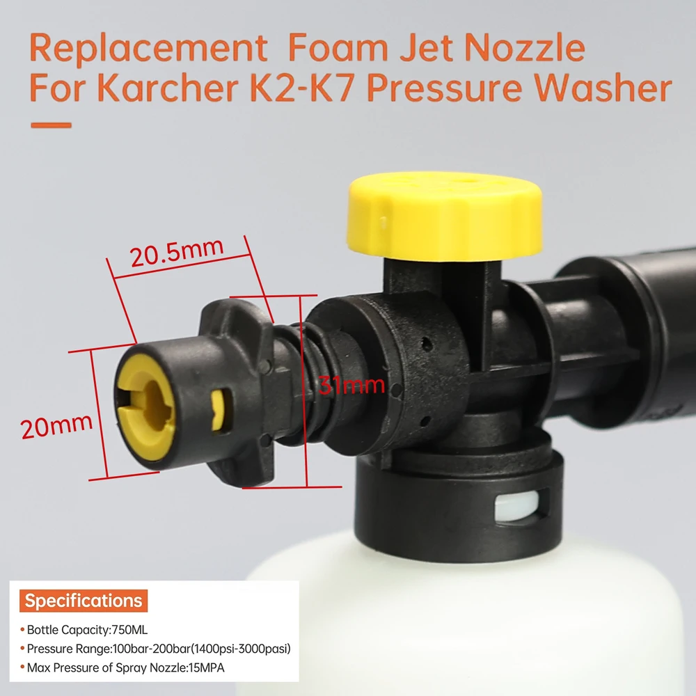 Foam Cannon for Karcher K2 K3  – Pressure Washer Foam Gun recenzja i cena