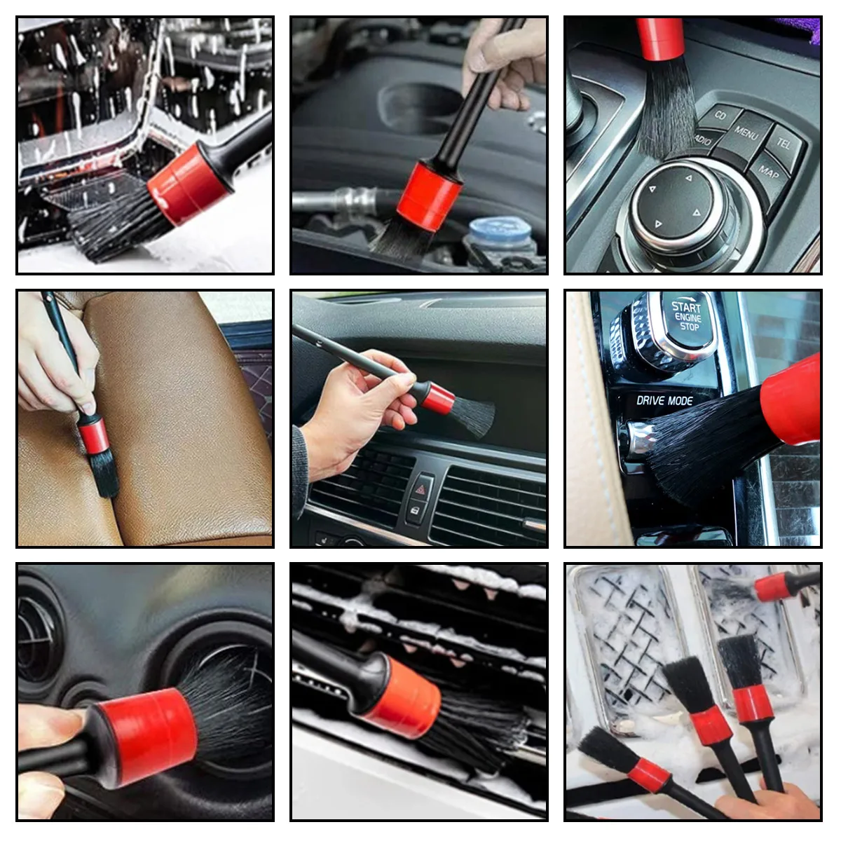 126-Piece Car Detail Cleaning  – Dirt Brush Interior recenzja i cena