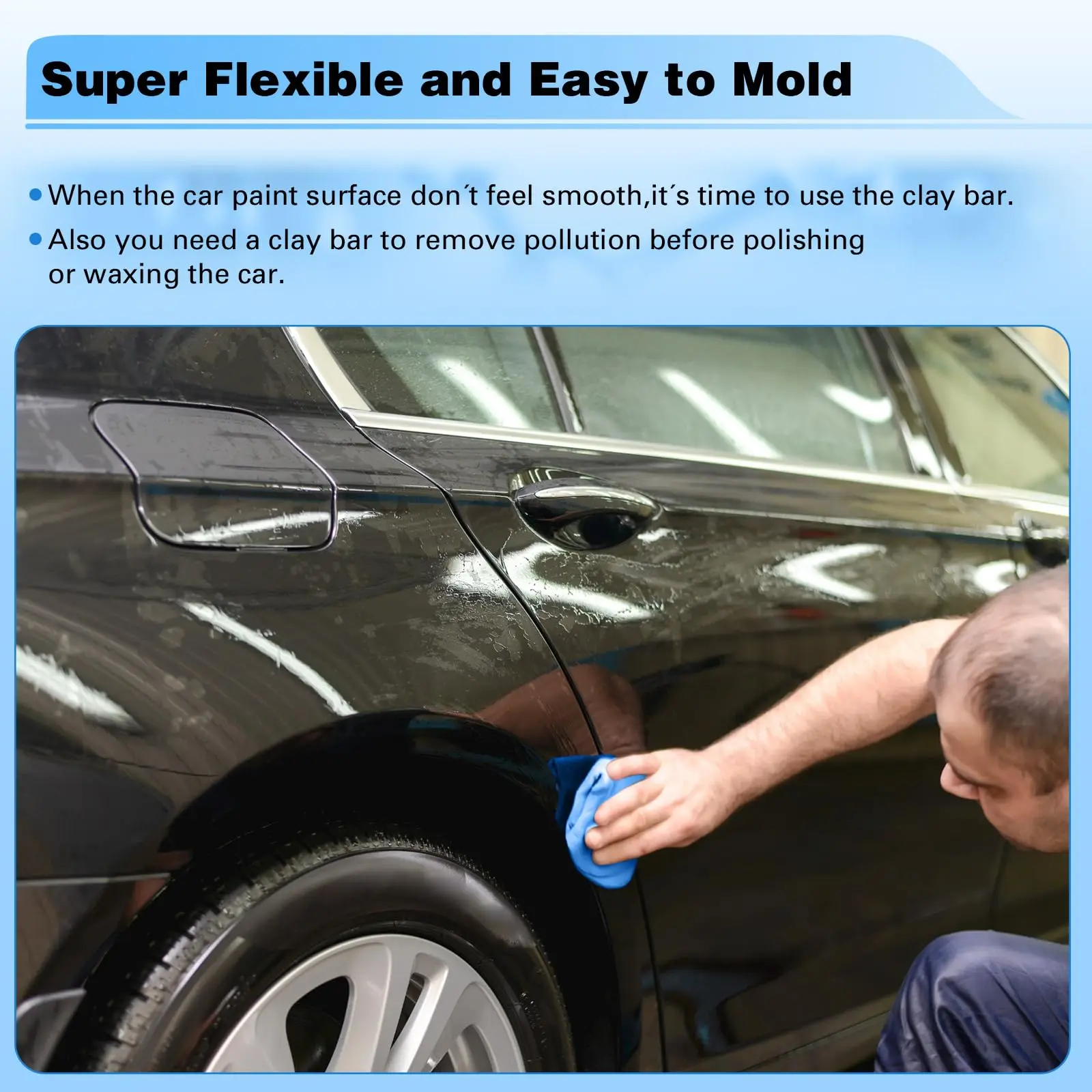 1-10Pcs Car Cleaning Clay Bar  – Clay Bar Lubricant recenzja i cena