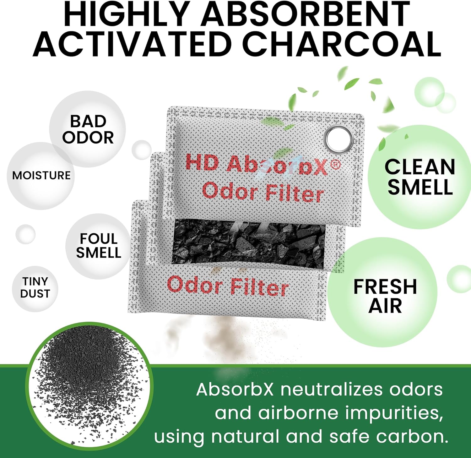 Activated Charcoal Air Purifyi – Odor Eliminator Car recenzja i cena