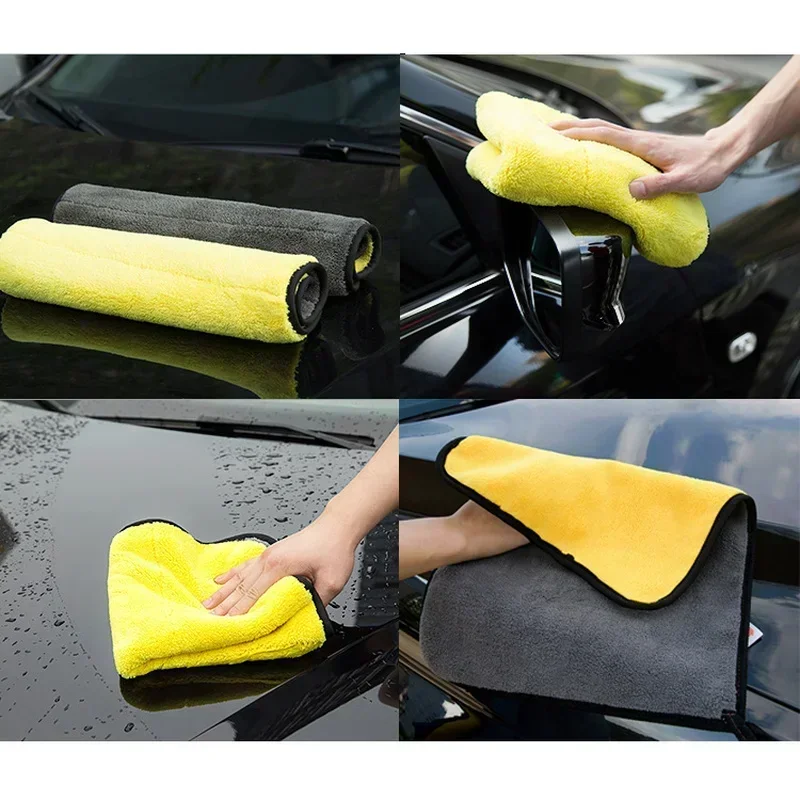 1/5pcs Thicken Car Microfiber  – Microfiber Towel Detailing recenzja i cena
