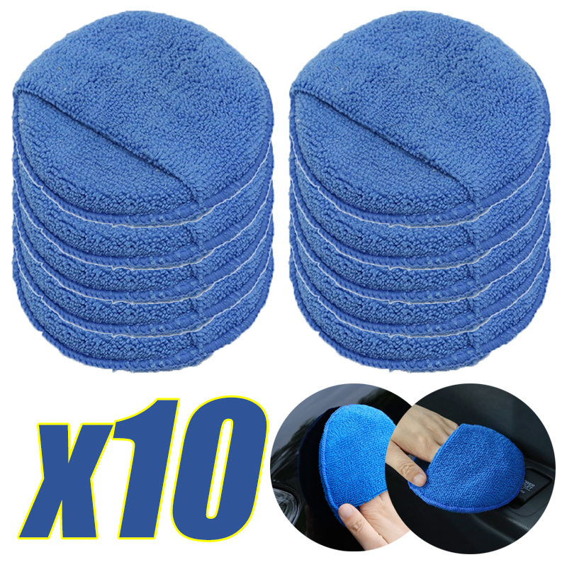 2/5/10Pcs 5-inches Microfiber  – Wax Applicator Pad recenzja i cena