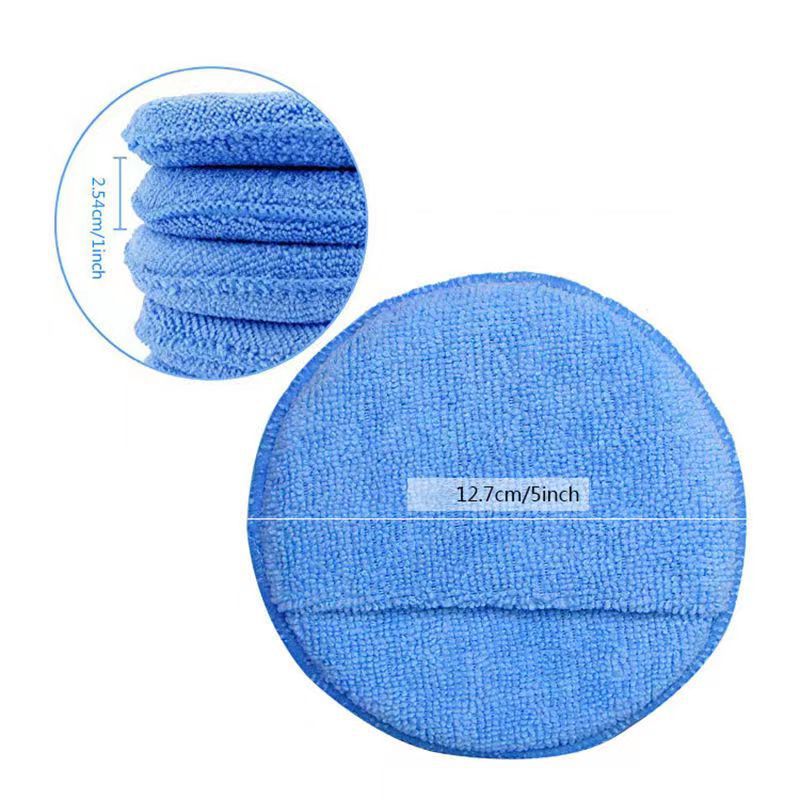 2/5/10Pcs 5-inches Microfiber  – Wax Applicator Pad recenzja i cena