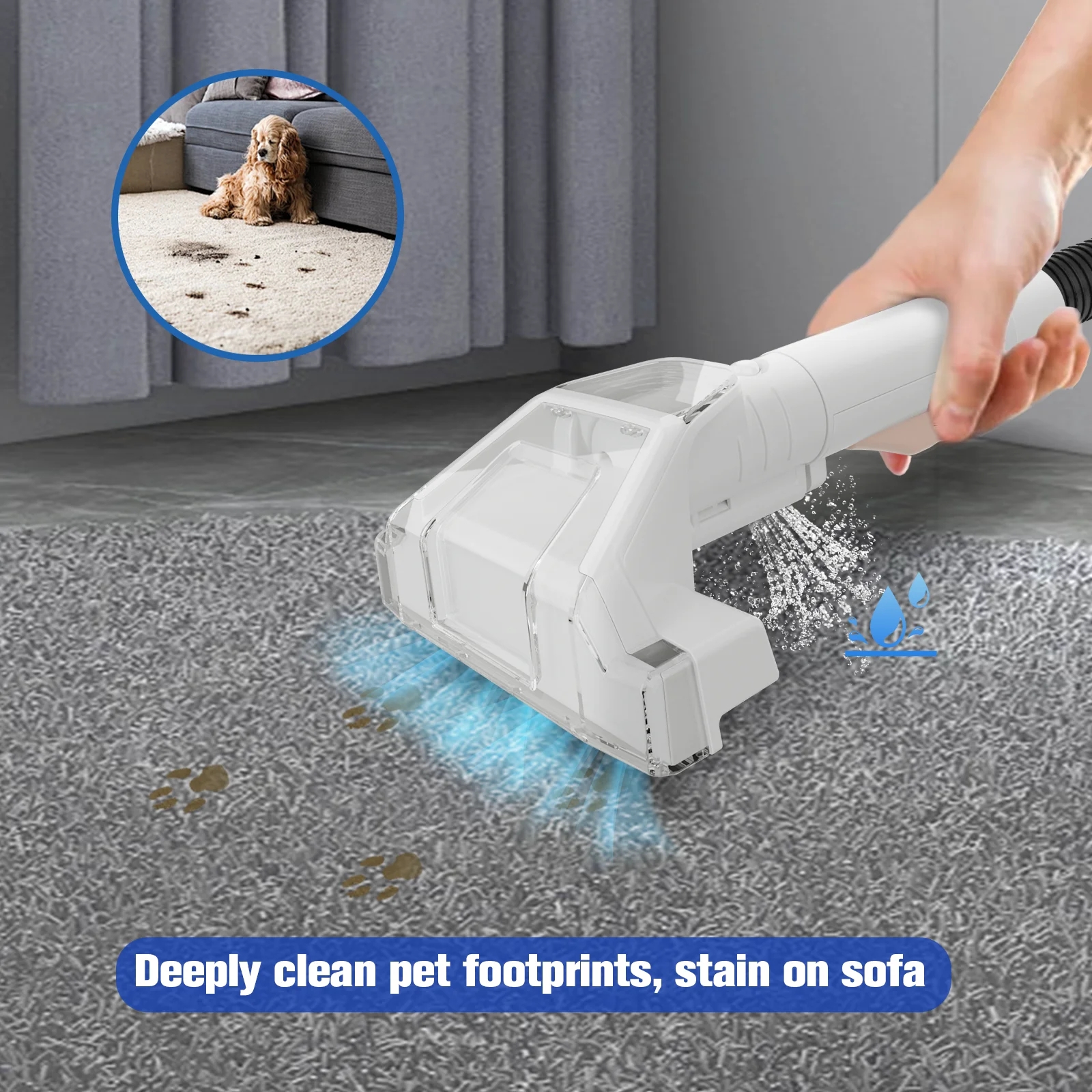 Latest Portable Home Appliance – Seat Cleaner Fabric recenzja i cena