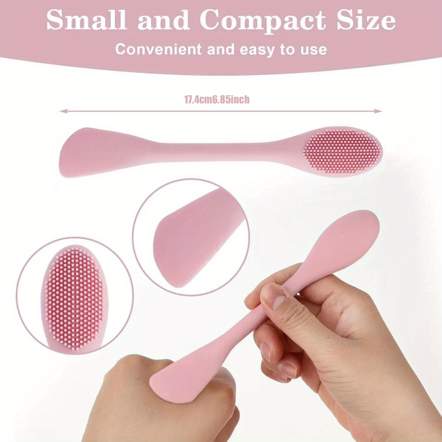 Double Head Facial Mask Brush  – Wax Applicator Pad recenzja i cena