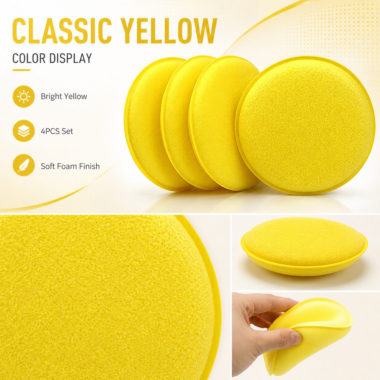 PINMOAP 3/5/12PCS Reusable Pol – Wax Applicator Pad recenzja i cena