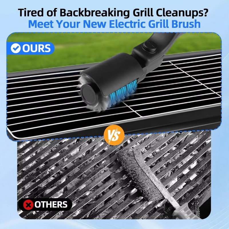 Electric BBQ Brush, Angle Adju – Car Cleaning Brush recenzja i cena