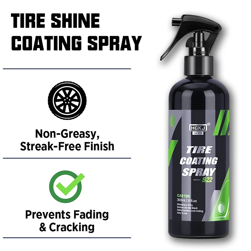 2026 Hot Tyre Gloss Tire Coati – Tire Shine Spray Sealant recenzja i cena