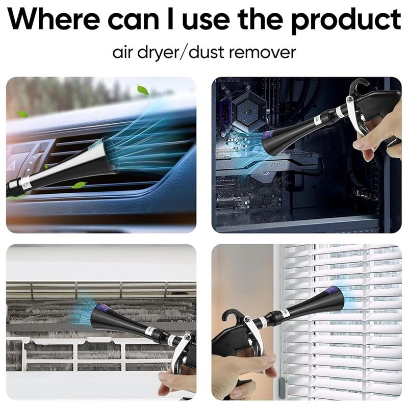 Tornado Car Cleaning-Gun, Air  – Dryer Car Blower recenzja i cena