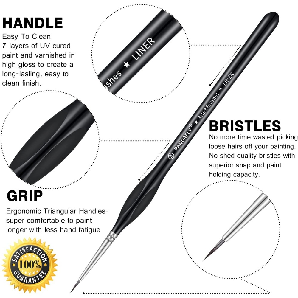Professional Detail Paint Brus – Detailing Brush Set recenzja i cena