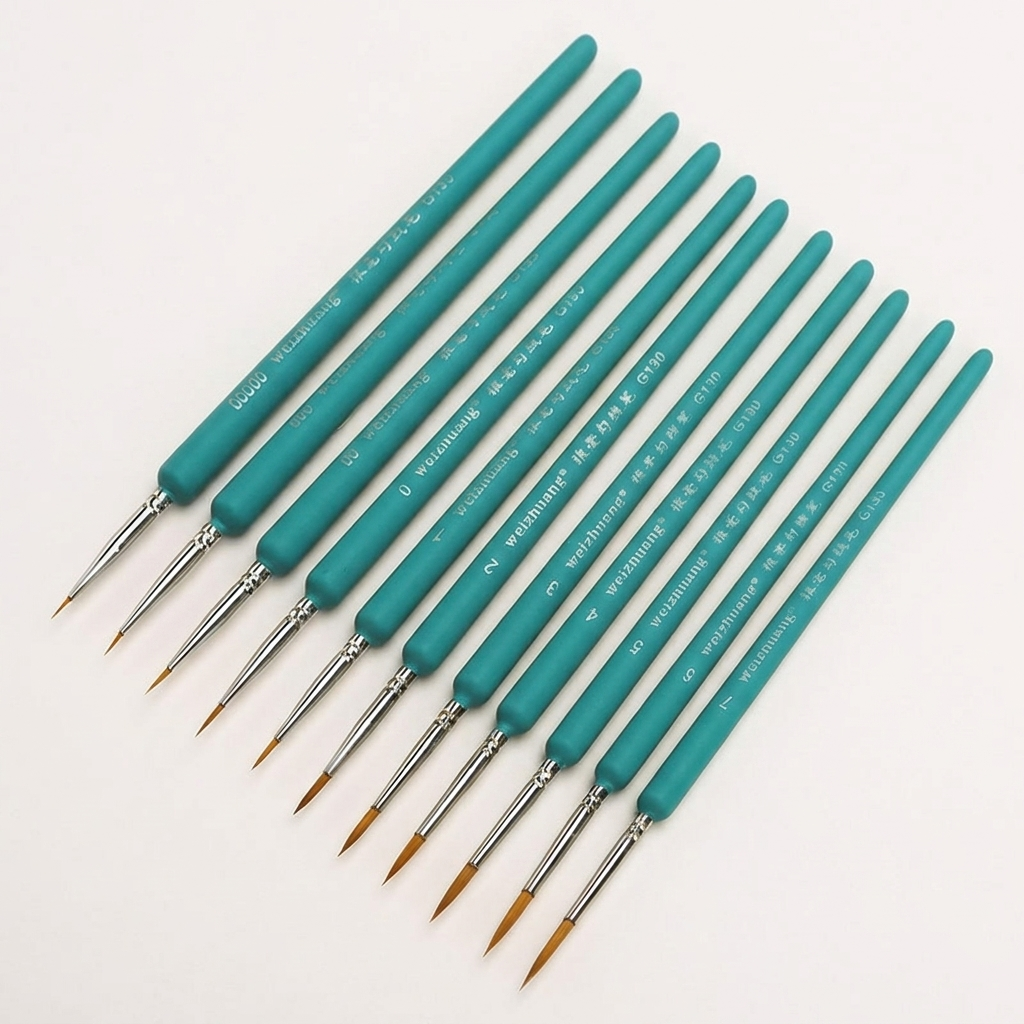 11 PCS Miniature Paint Brushes – Detailing Brush Set recenzja i cena