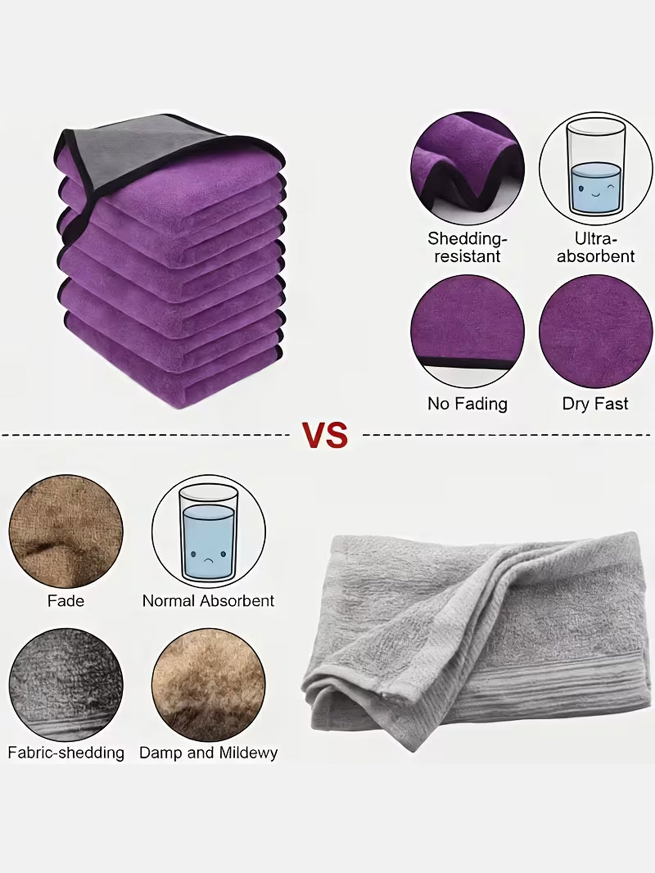 10-Pack Double-Sided Coral Vel – Microfiber Towel Detailing recenzja i cena