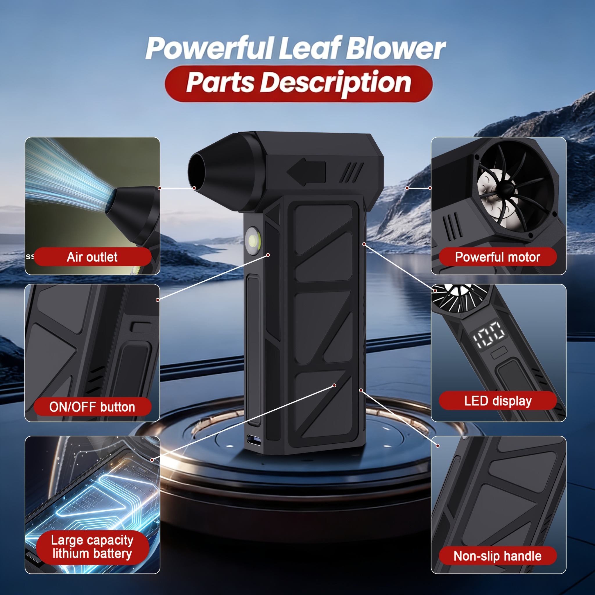 Blower for car cleaning  Compr – Dryer Car Blower recenzja i cena
