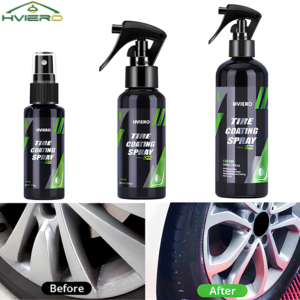 Tyre Gloss HVIERO S22 Tire Coa – Tire Shine Spray Sealant recenzja i cena