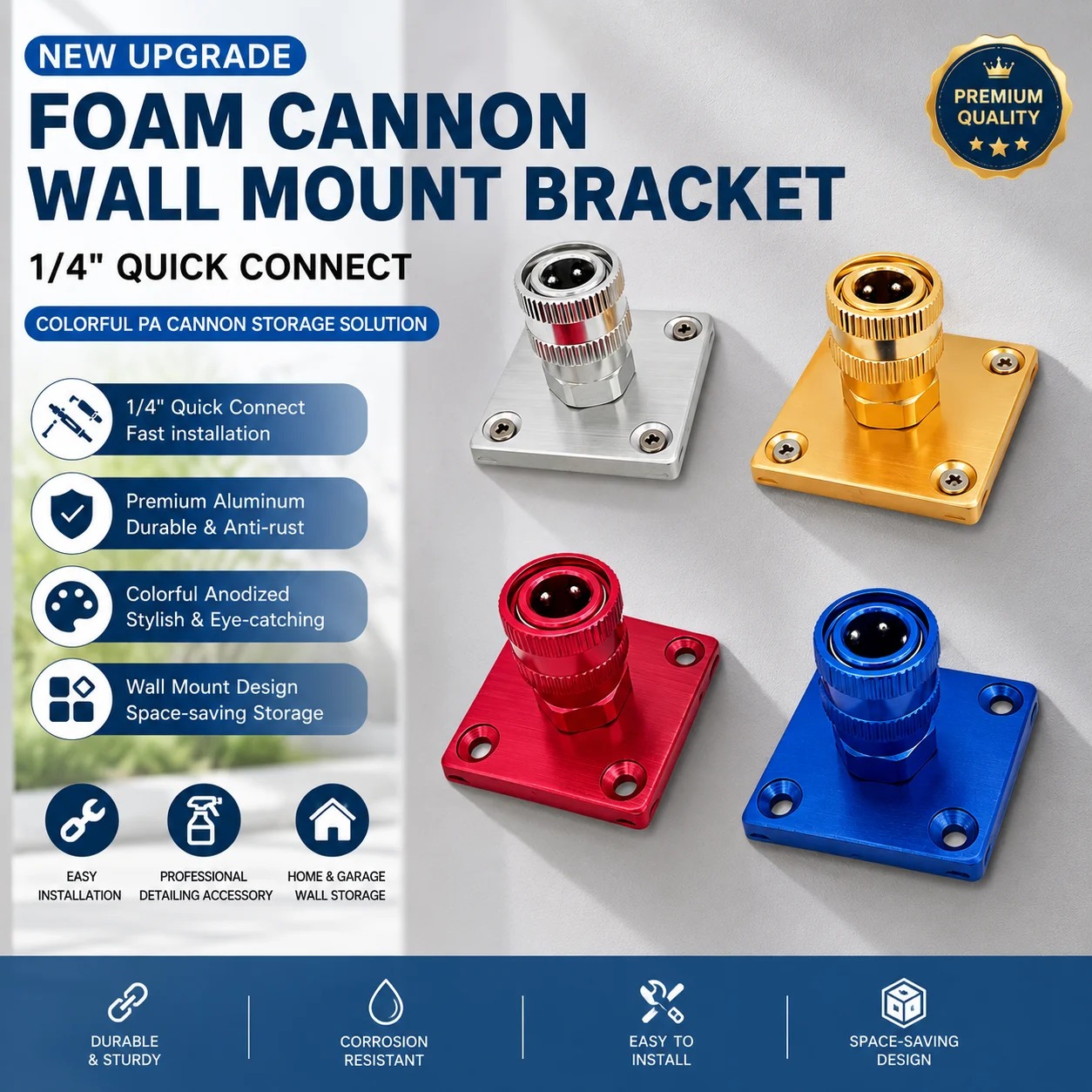 1/4 Quick Connect Foam Cannon  – Foam Cannon Car Wash recenzja i cena