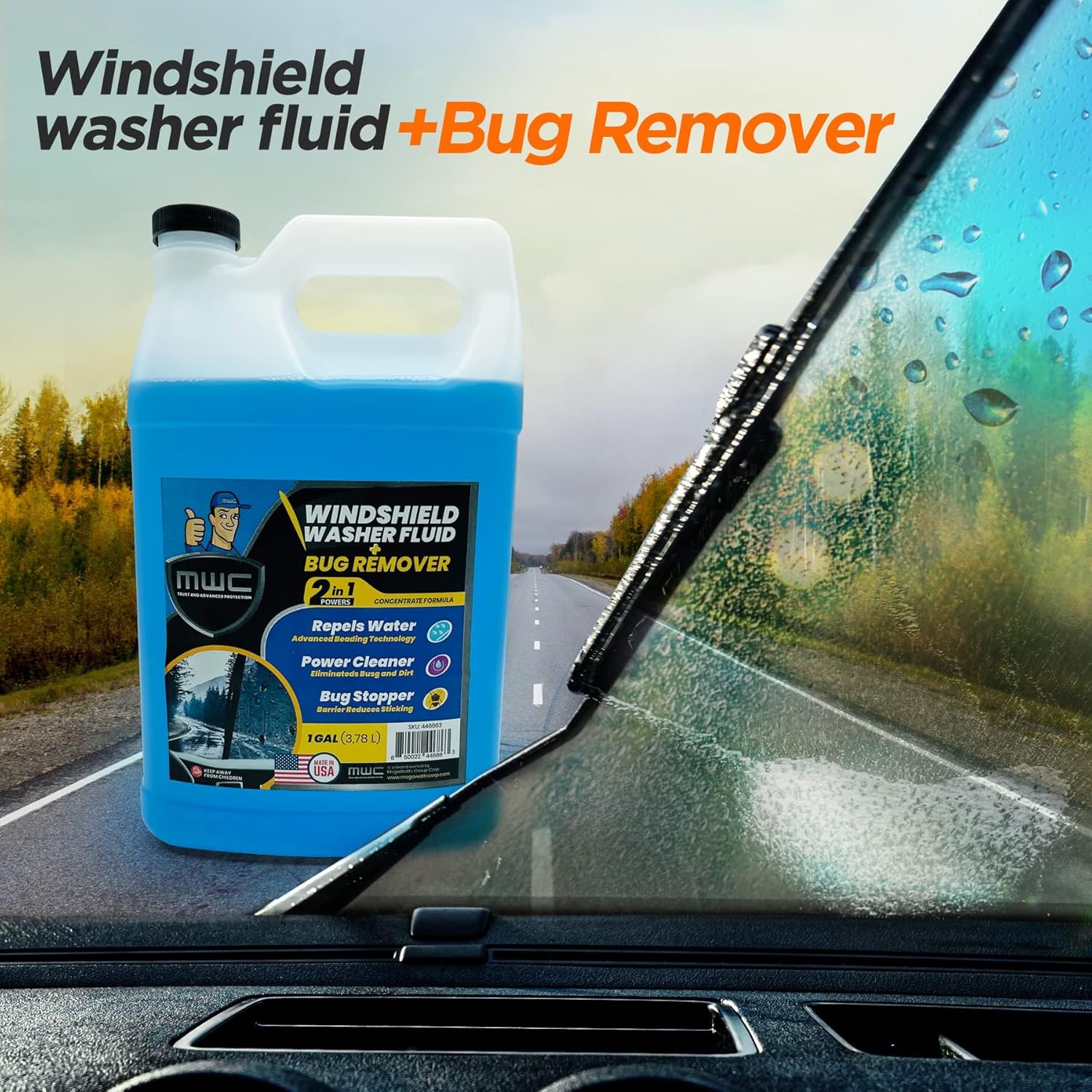 Windshield Washer Fluid, Ready – Glass Cleaner Streak recenzja i cena