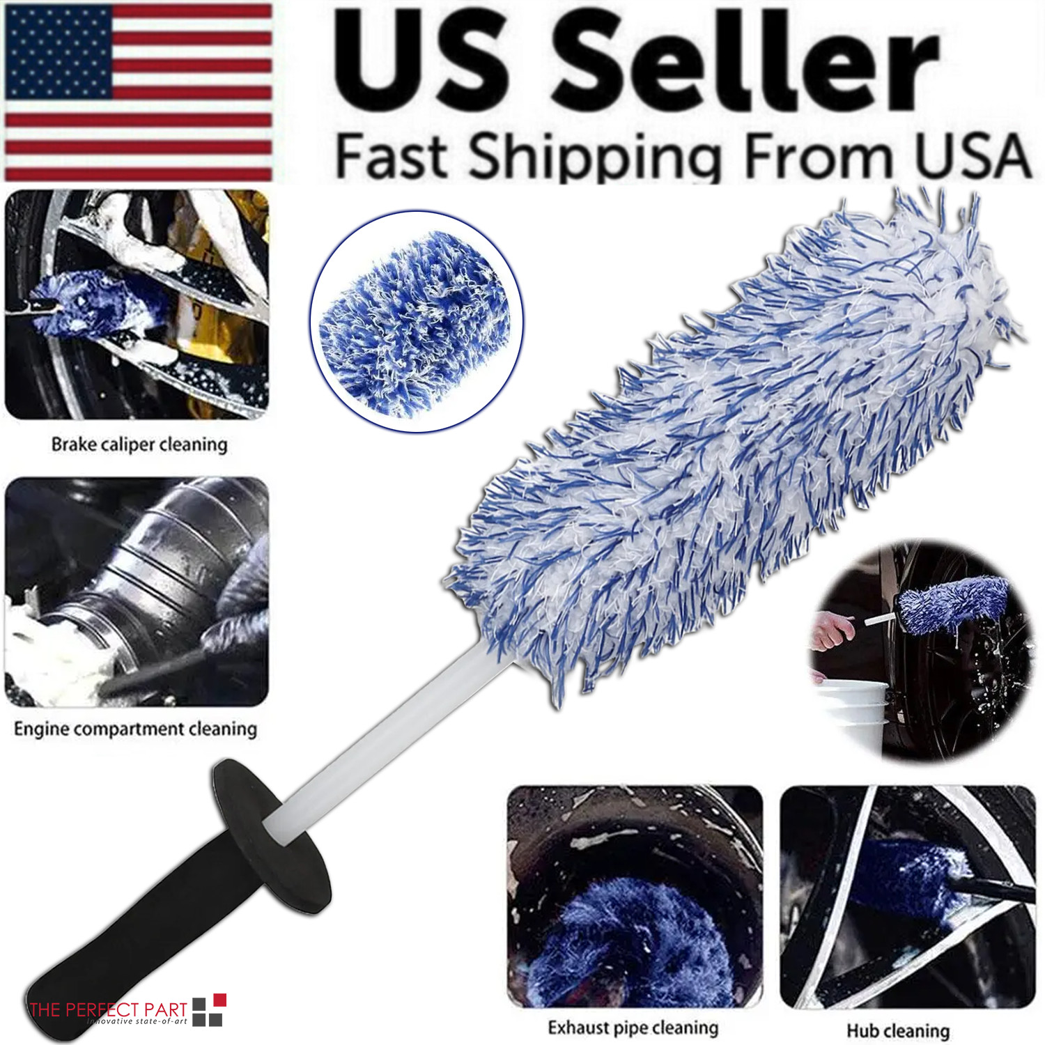Car Alloy Wheel Cleaning Brush – Wheel Cleaner Alloy recenzja i cena