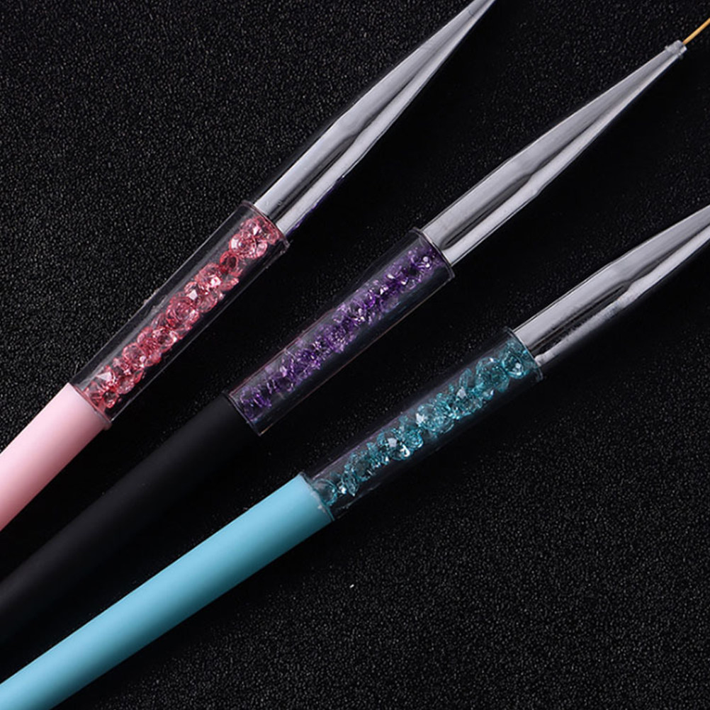 3Pcs Nail Art Pen Set Fine Tip – Detailing Brush Set recenzja i cena