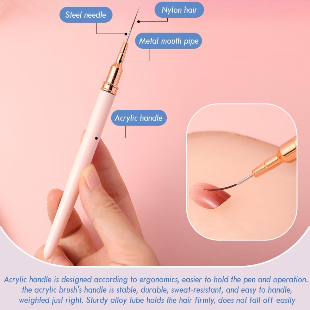 Professional Nail Art Liner Br – Detailing Brush Set recenzja i cena
