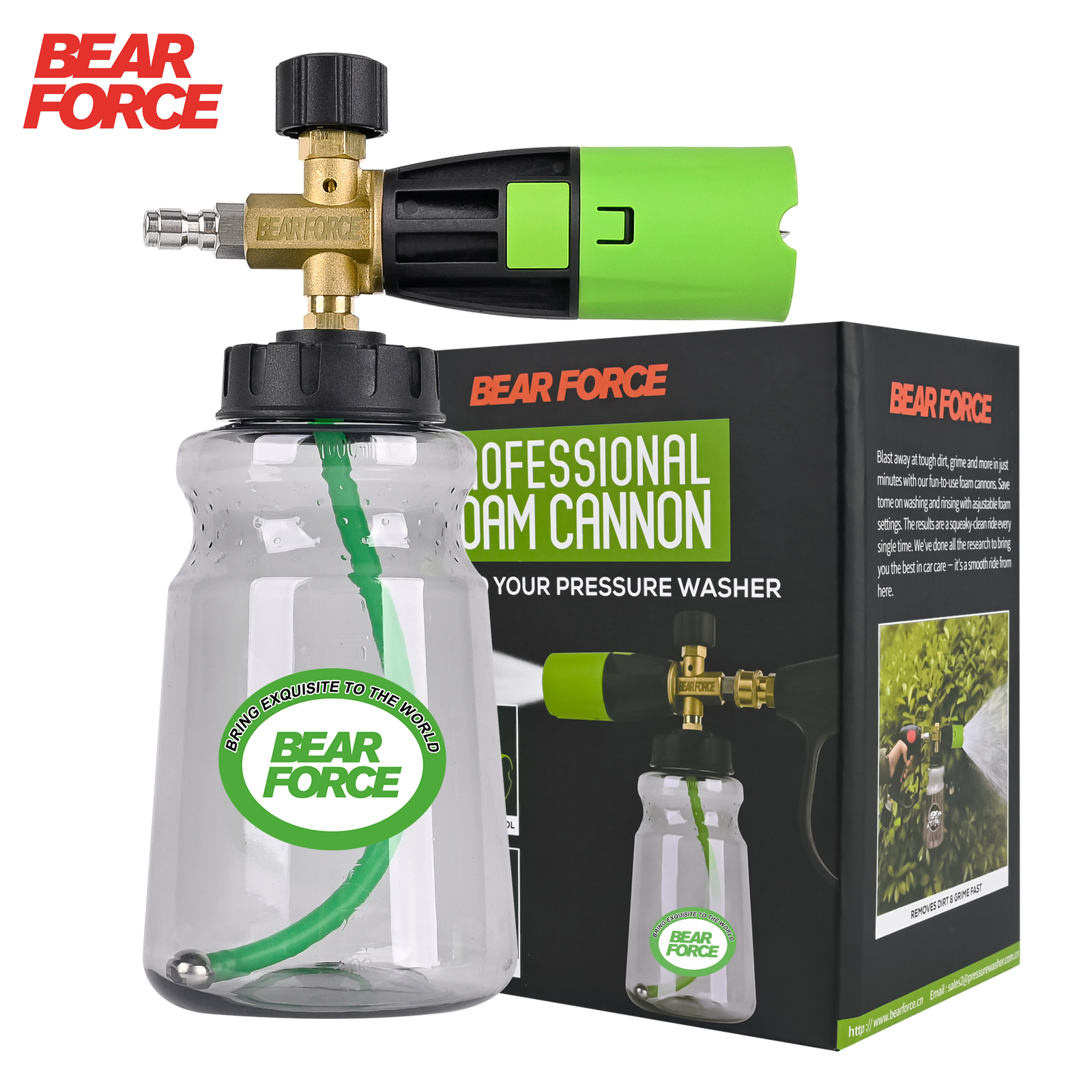 BEAR FORCE Innovative Pressure – Foam Cannon Car Wash recenzja i cena
