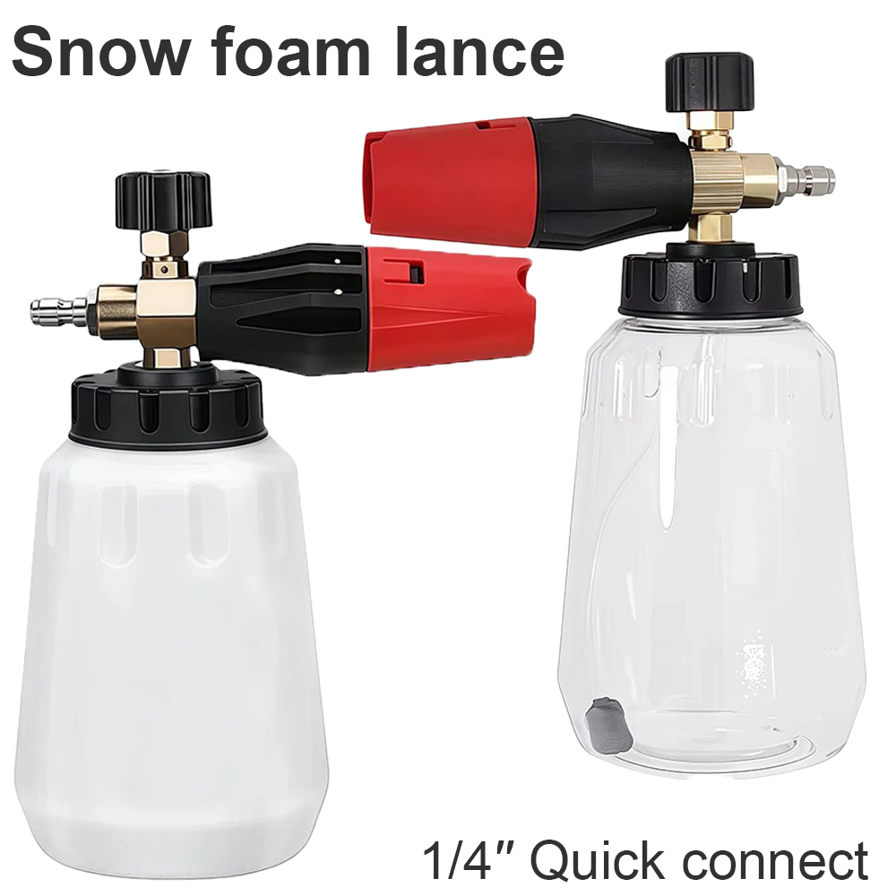 Adjustable Snow Foam Lance 1L  – Pressure Washer Foam Gun recenzja i cena