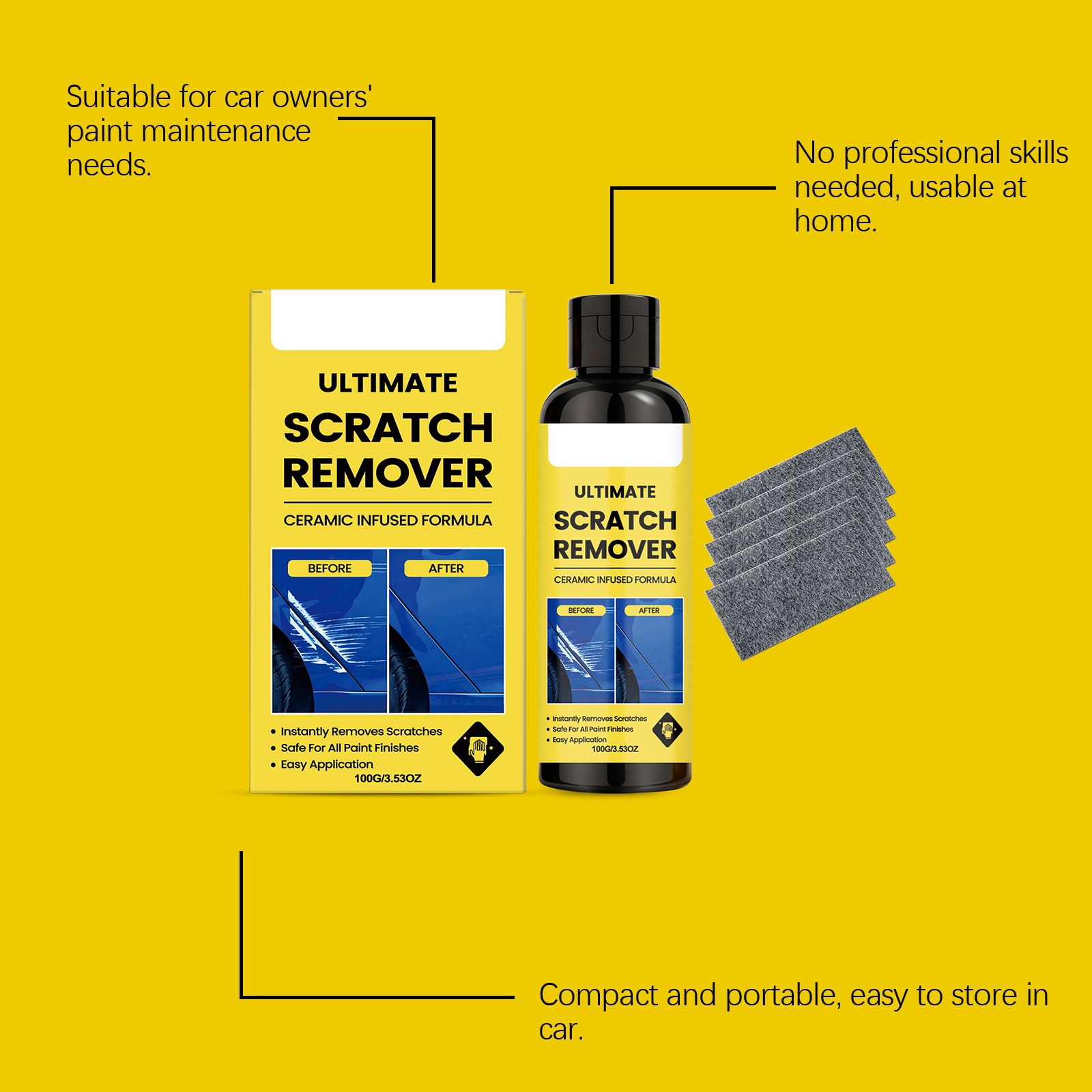 Ceramic Infused Car Scratch Re – Car Wax Ceramic Coating recenzja i cena