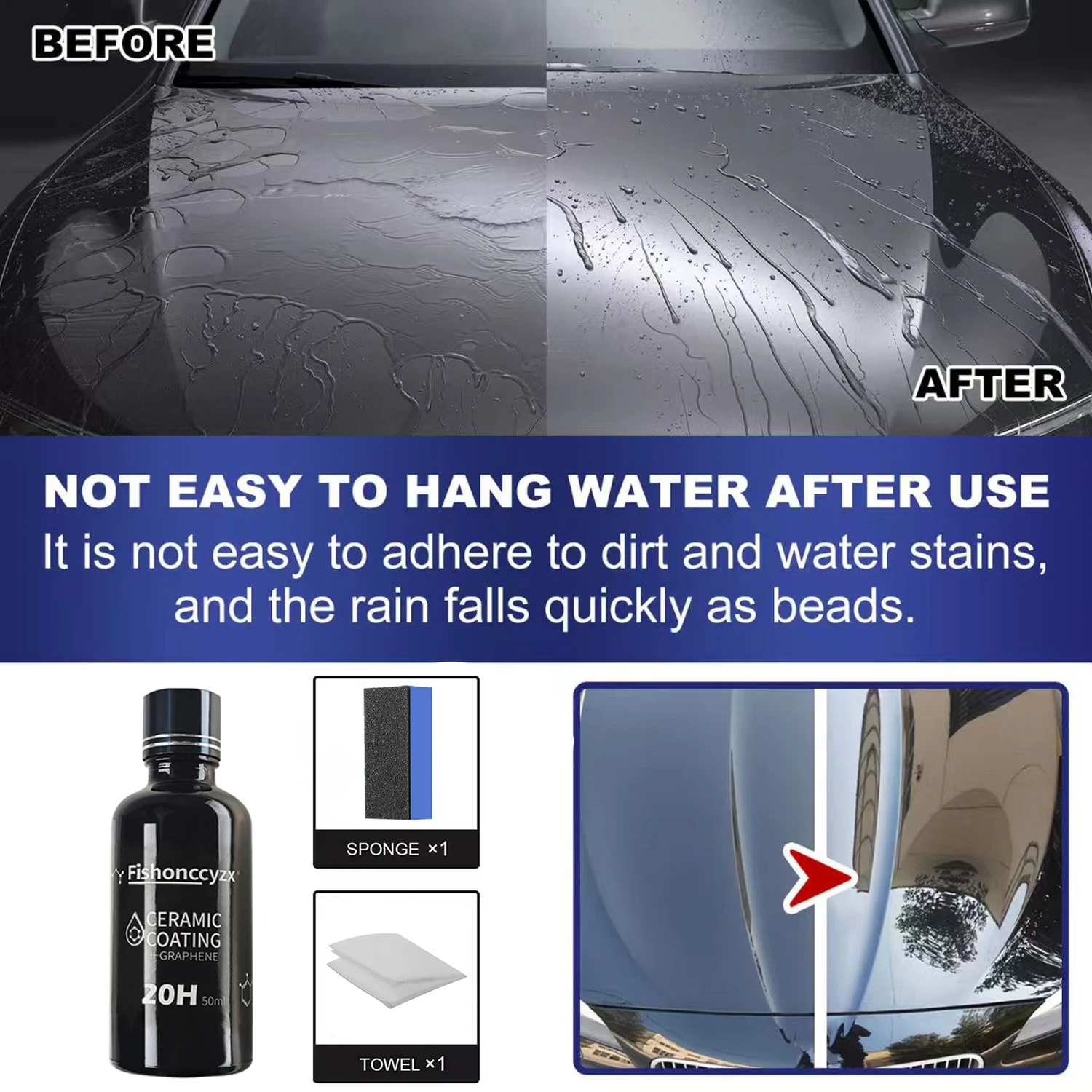 20H Car Coating Polishing Wax  – Car Wax Ceramic Coating recenzja i cena