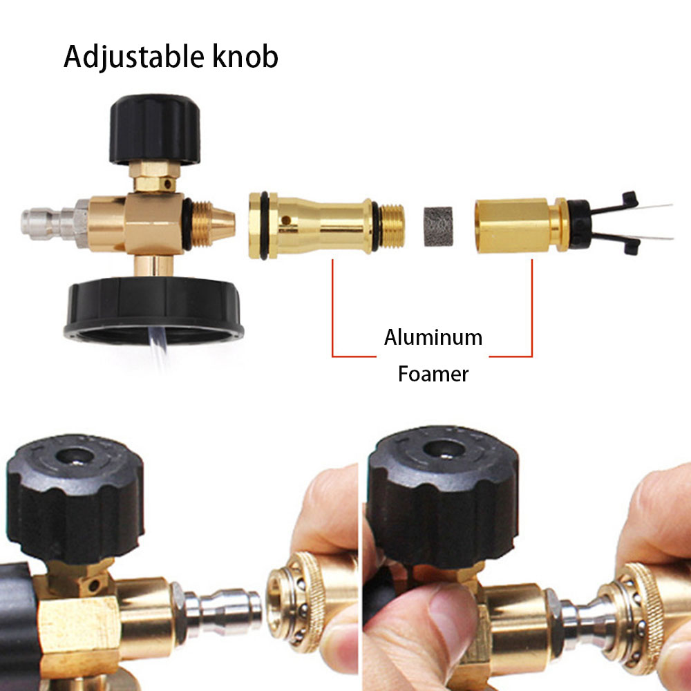 Upgraded Car Washer Snow Foam  – Pressure Washer Foam Gun recenzja i cena