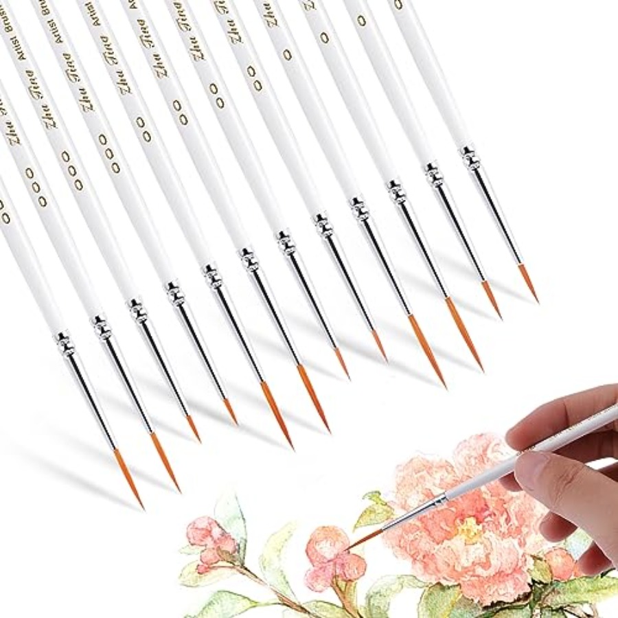 12Pcs Fine Paint Brushes, Deta – Detailing Brush Set recenzja i cena