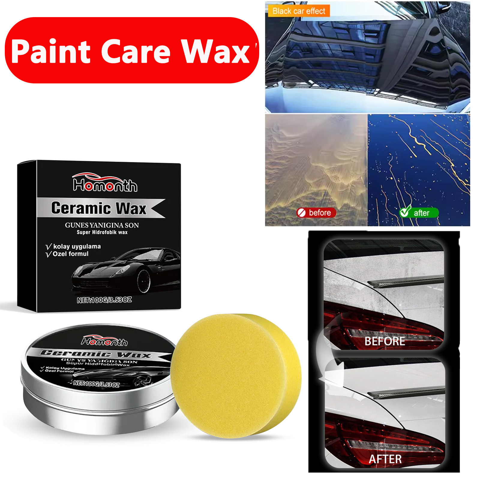 Car Coating Polishing Care Wax – Car Wax Ceramic Coating recenzja i cena